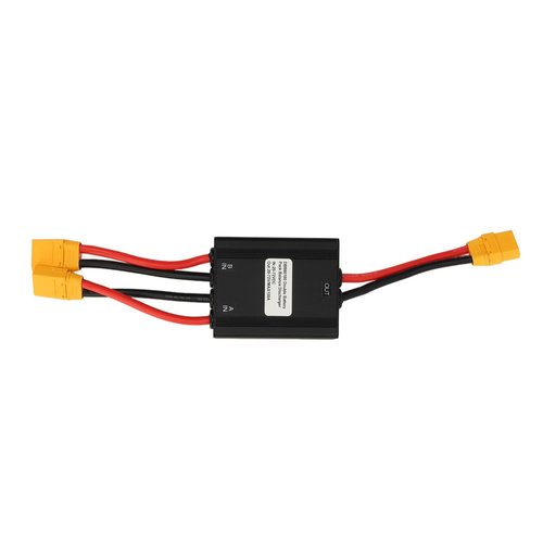 VGEBY Electric Dual Battery Connector Adapter, Interface Dual Battery Parallel Module Adapter Discharge Balancer (100A)