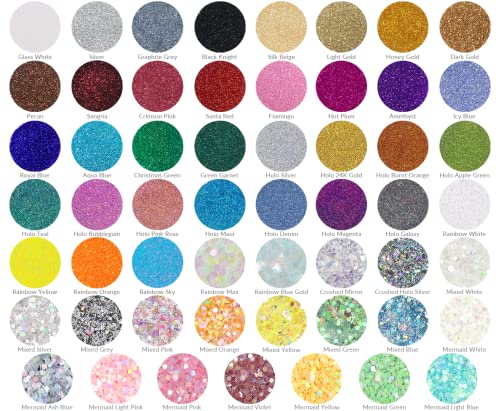 MARBLERS Holographic Glitter [Holo Fairy Powder] 1.5oz (42g) | Fine | Non-Toxic, Vegan, Cruelty-Free | Face, Body, Eyeshad...