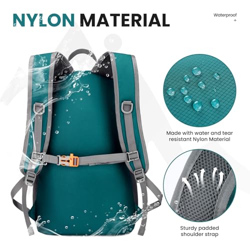 Venture Pal 35L Ultralight Lightweight Packable Foldable Travel Camping Hiking Outdoor Sports Backpack Daypack