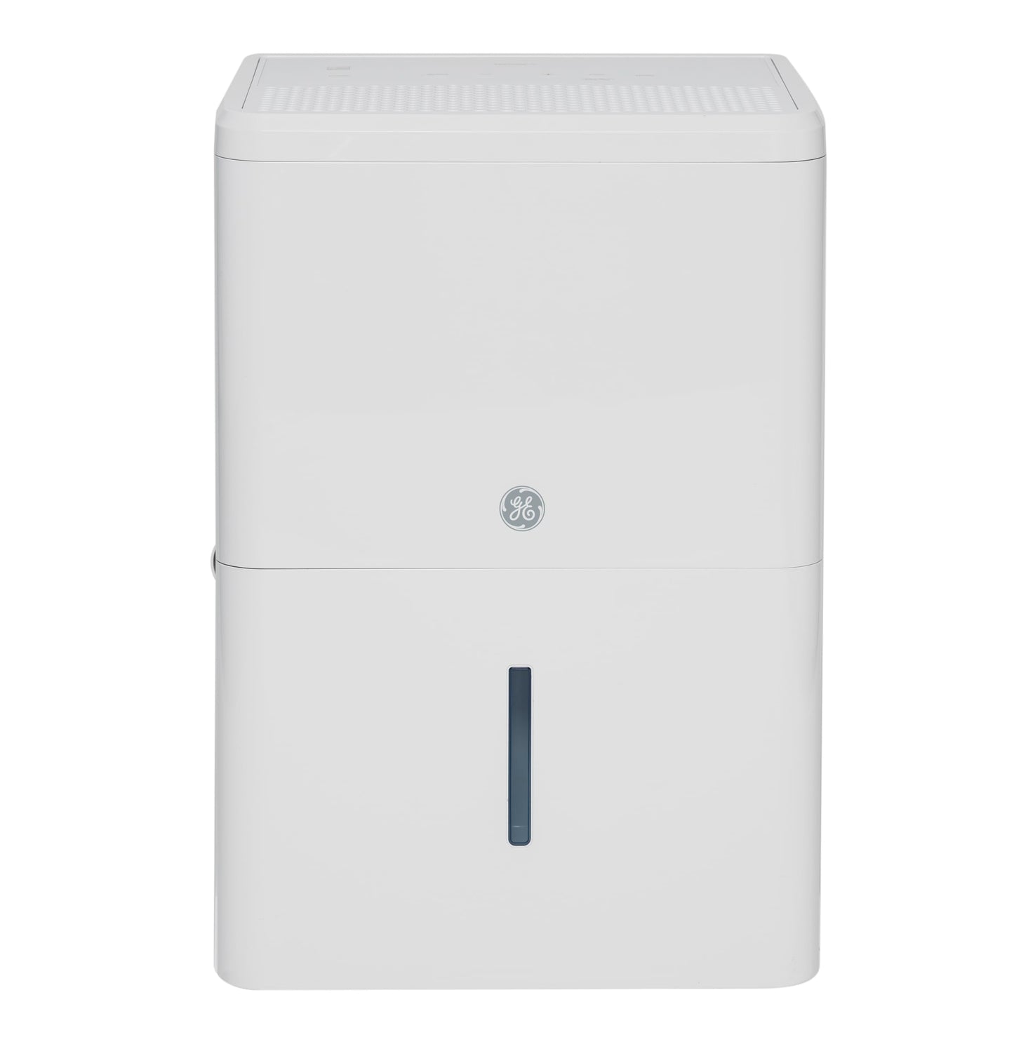 GE Portable Dehumidifier, 50 Pint Daily Output with Built-in Pump and Smart Dry for Wet Spaces Auto or Manual Drainage, Ultra Quiet, Perfect for Basement, Bedroom, Bathrooms, White