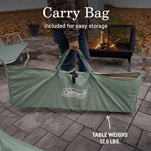 Coleman Living Collection Premium Outdoor Furniture Assortment, Lightweight & Weatherproof Chair, Table, Cot, & Bench for ...