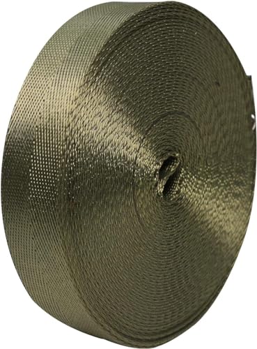 Devobunch 1 Inch Nylon Webbing Strap, Heavy Duty Nylon 10|25 Yard Webbing Roll, Durable Nylon Strapping for Indoor or Outd...
