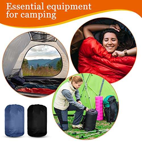 Macarrie 10 Pcs Bulk Sleeping Bags for Homeless Donation Shelter Adults 0 Degree Waterproof Sleeping Bags with Compression...