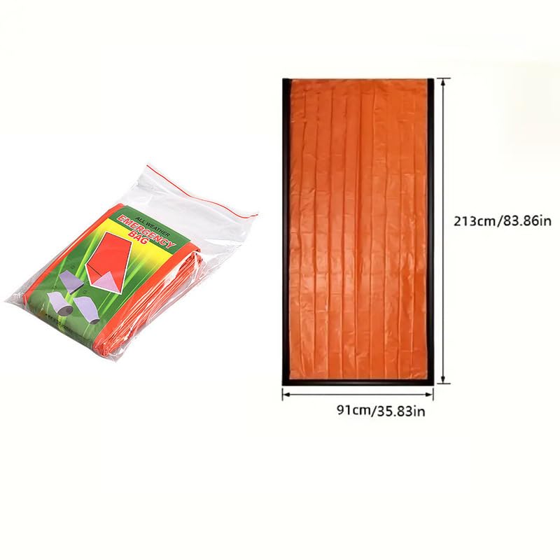 Outdoor Travel Camping Sleeping Bag Cold-Resistant Insulated Emergency Sleeping Bag Disaster Relief Emergency Blanket