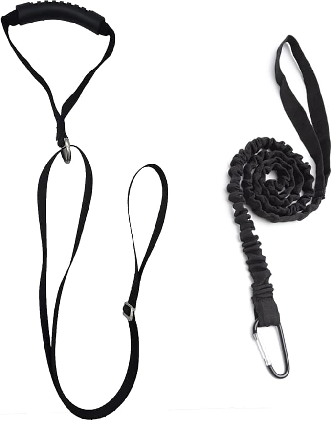 Kayak Stand Up Assist Strap Pull Up Strap Multi-Purpose Kayak Canoe Drag Strap,Strong Handle Adjustable Length from 34-54 ...
