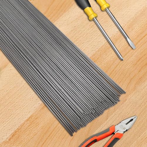 Hlimior 200 Pcs 16inch Insulation Support - Wire Insulation Support Wire, 1095 Carbon Steel Metal Insulated Wires (1095, 1...