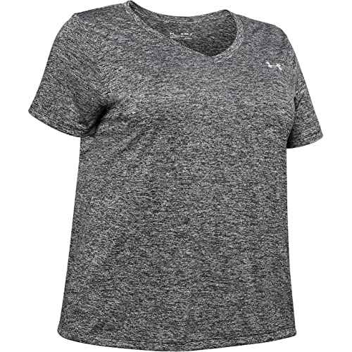 Under Armour Womens Tech Short-Sleeve V-Neck - Twist