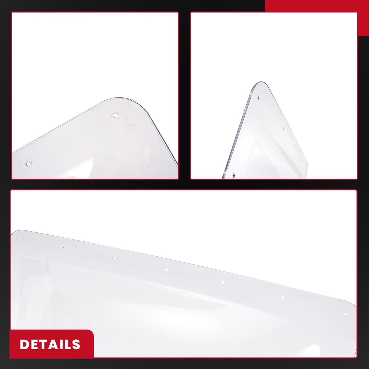 HRepair SL1422 RV Skylight Replacement,18" x 26" Camper Skylight fits Standard 14" x 22" Openings 16" x 26" Overall,RV Shower Bathroom Skylight Cover - SL1422C(Clear)