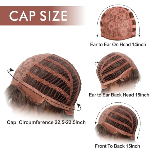STfantasy 20S Finger Wave Wig Flapper Curly Synthetic Hair for Women 1920s Cosplay Costume Halloween Party Daily Everyday ...