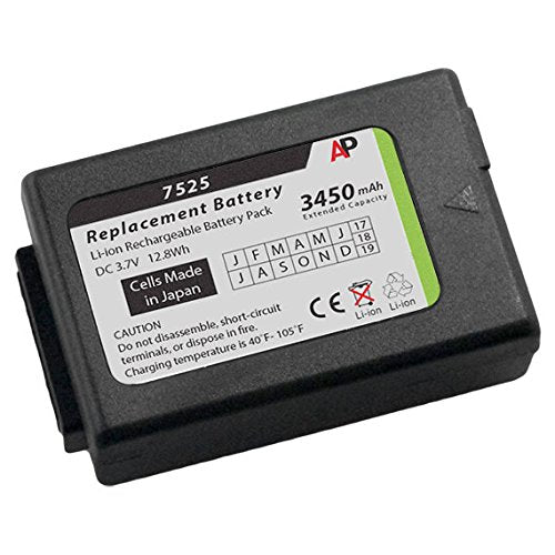 Artisan Power Replacement Extended Battery For Psion/Teklogix Workabout Pro 7525 & 7527 Scanners: 3450 Mah