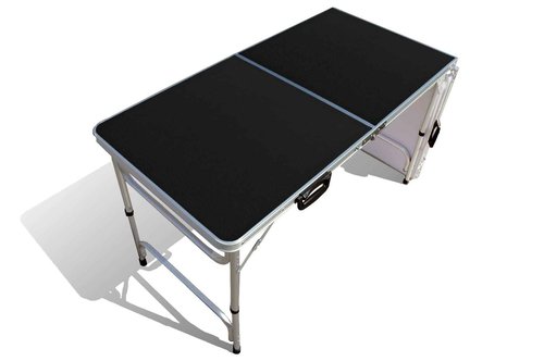 PartyTable 8 Foot or 4 Foot Portable Folding Adjustable Table w/Erasable Surface - Perfect for Art, Classrooms, Birthday Parties, Picnics, BBQs & More!