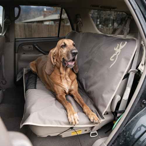Browning Bench Seat Cover Throw, Quick Use Bench Seat Protection, Elk