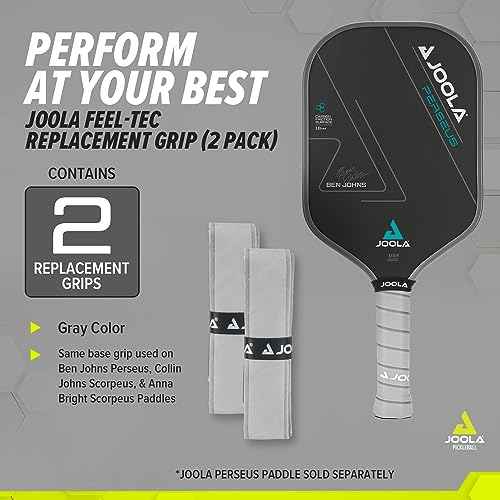 JOOLA Pickleball Paddle Replacement Grip Tape - Wrap for Pickleball Paddle - Moisture Wicking Surface & Comfort - Handle Wrap for Use with Small Grip & Overgrip