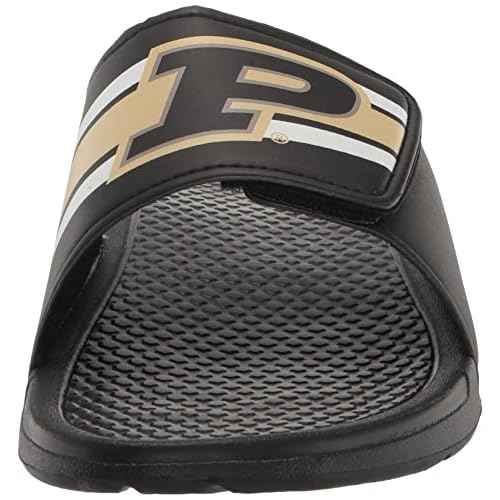 FOCO Louisville Cardinals NCAA Mens Stripe Legacy Sport Slide - L