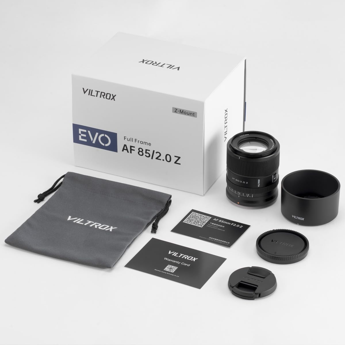VILTROX 85mm f/2.0 F2.0 Z STM AF Full Frame Lens for Nikon Mirrorless Cameras,Autofocus Large Aperture Lens Compatible with Z-Mount ZFC Z5 Z50 Z50II Z6 Z6II Z6III Z7 Z7II Z30 Z8 Z9 ZF ZR