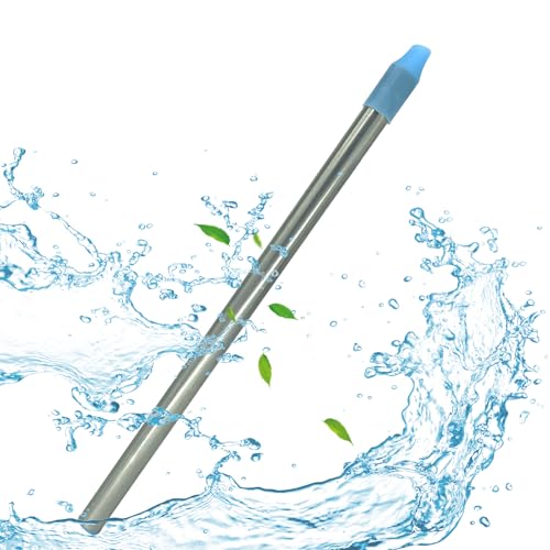 Personal Water Filter Straw, Reusable Stainless Steel Water Filter Drinking Straw Portable Outdoor Emergency Survival Gear...