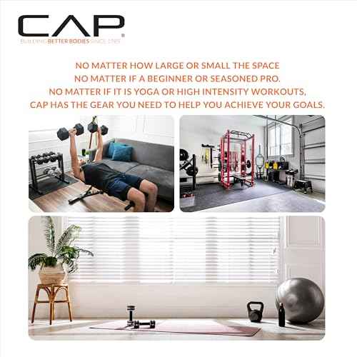 CAP 50 lbs Coated Dumbbell Set | Multiple Styles