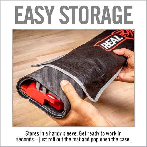 Real Avid Smart Mat Options - Choose 47.25¡±x19.5¡± XXL Mat or 43"x16" Universal Smart Gun Mat - Gun Oil Resistant, Non-Slip, Padded Rifle Cleaning Mat