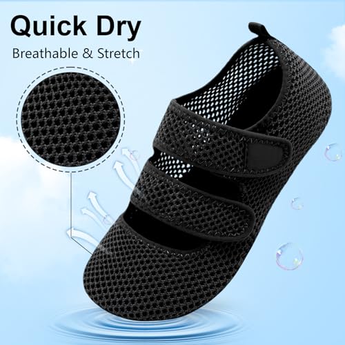 Barerun Water Shoes for Women Men Wide Barefoot Beach Swim Aqua Socks Quick Dry Pool River Sea Shoes Sandals Non-Slip