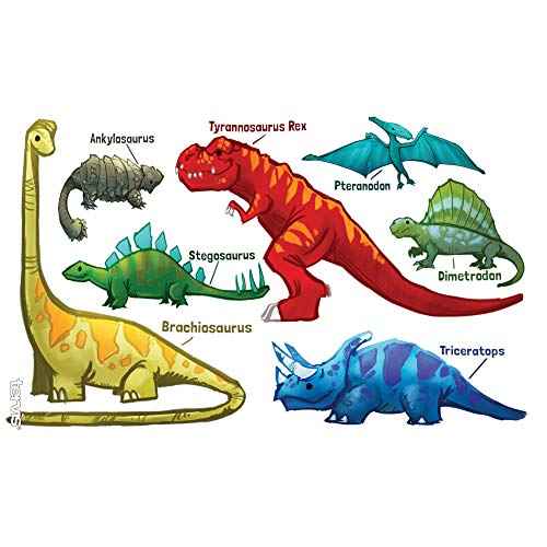 Tervis Made in USA Double Walled Dinosaurs Insulated Tumbler Cup Keeps Drinks Cold & Hot, 10oz Wavy - No Lid, Clear
