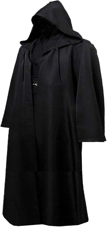 GOLDSTITCH Men Hooded Robe Cloak Knight Fancy Cool Cosplay Costume