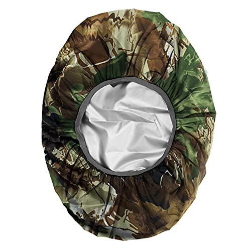 Silfrae Waterproof Rucksack Cover Backpack Rain Cover 30L-100L for Travel Climbing Hiking (Leaf Camo, 40L-50L)