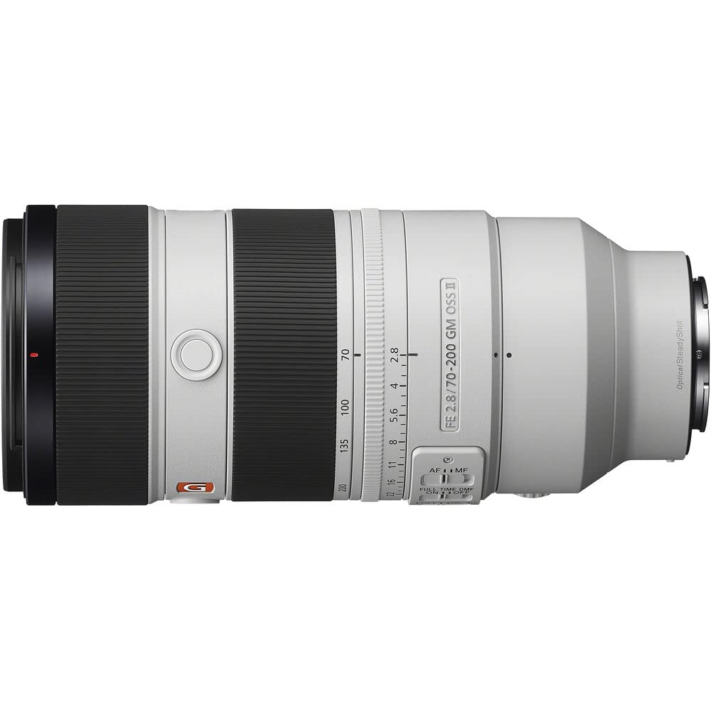 Sony FE 70-200mm f/2.8 GM OSS II Lens Bundle | G Master Telephoto Zoom with Constant f/2.8 Aperture, Optical SteadyShot & Fast AF | for Sports & Events (SEL70200GM2) + Filter Kit + Case + Cap Keeper