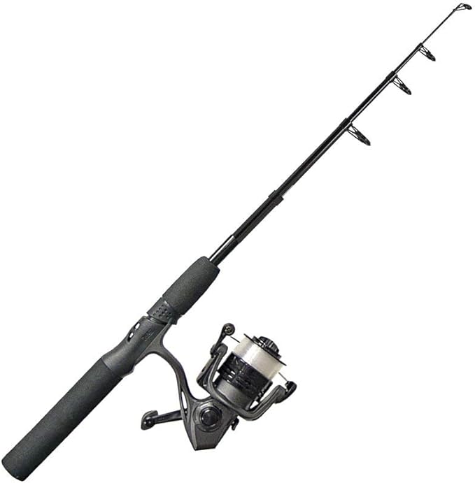 Zebco Ready Tackle Spinning Reel and Fishing Rod Combo, Includes Tackle Kit