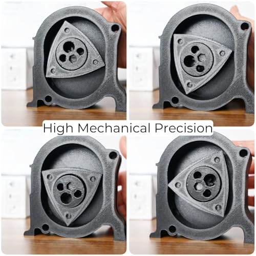 PRILINE Carbon Fiber Filament, PRILINE Carbon Fiber Polycarbonate 3D Printer Filament 1.75mm, High Strength Carbon Fiber 3...