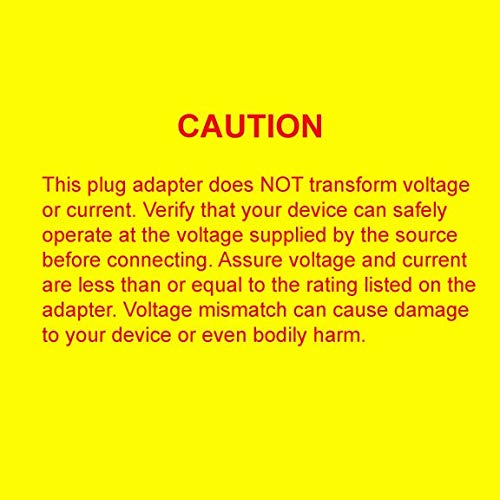 Sf Cable, 3 Prong Power Plug Adapter, Australia As3112 Receptacle To Usa Nema 5-15P