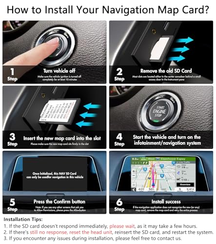 Navigation SD Card with HUD Display - Upgraded TD2K66EZ1B for Mazda 2021-2023 3 CX5 CX9 CX30, 2022-2024 CX50, 2022-2023 MX...
