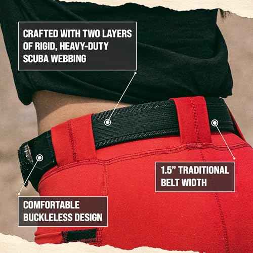 We The People Holsters - Falcon - Buckleless Gun Belt - Tactical Gun Belt for Concealed Carry