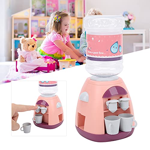 Mini Plastic Cartoon Drink Water Dispenser£¬Funny Kitchen Toy, Water Dispenser Toy, Exciting Game Water Dispenser for Babi...