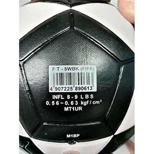 MIKASA FT5 Goal Master Soccer Ball Size 5 Official Footvolley Ball White Black