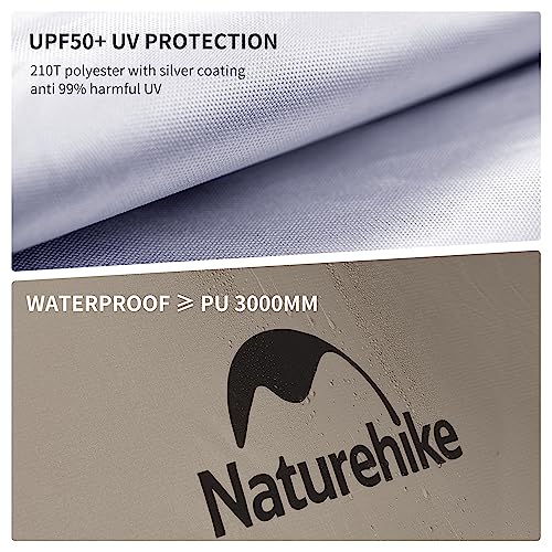 Naturehike Cloud River 2 Person 3 Person Backpacking Tent, Waterproof 2 Person 3 Person Tents for Camping, Double Layer Ca...