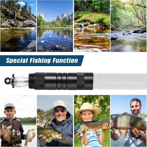 Outdoor Emergency Tactical Pen - 10-in-1 Multi-Functional Survival Tool with Compass, Fire Starter, Window Breaker, Whistl...
