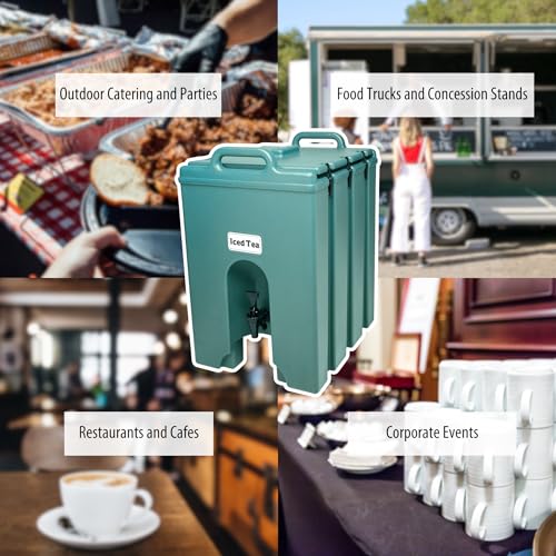 Cambro (1000LCD401) 11.75 gal Camtainer® Beverage Dispenser