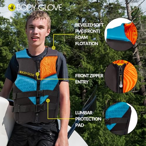 Body Glove Men's Neoprene Life Vest with Water Shoes
