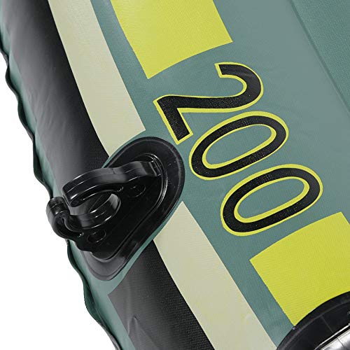 Lairun Inflatable Boat Series, 2 Person Raft PVC Fishing Boat, Portable Inflatable Canoe Kayak for Adults and Kids