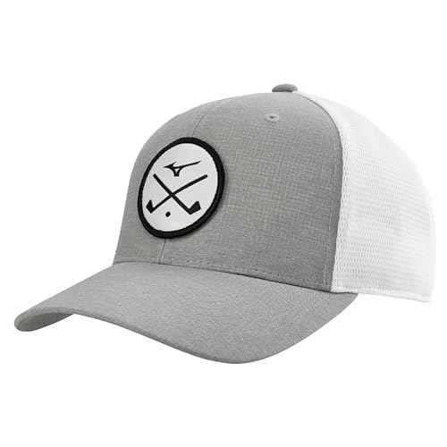 Mizuno Unisex Crossed Clubs Meshback Golf Hat