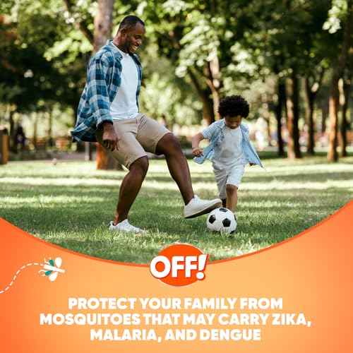 OFF! FamilyCare Insect & Mosquito Repellent Spritz, Unscented Bug spray with Aloe-Vera, 7% Deet, 6 oz (Pack of 12)