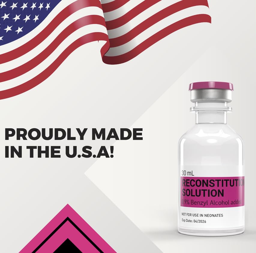 Clear Plastic Sample Bottles, 30 mL, Made in USA, 5 Pack