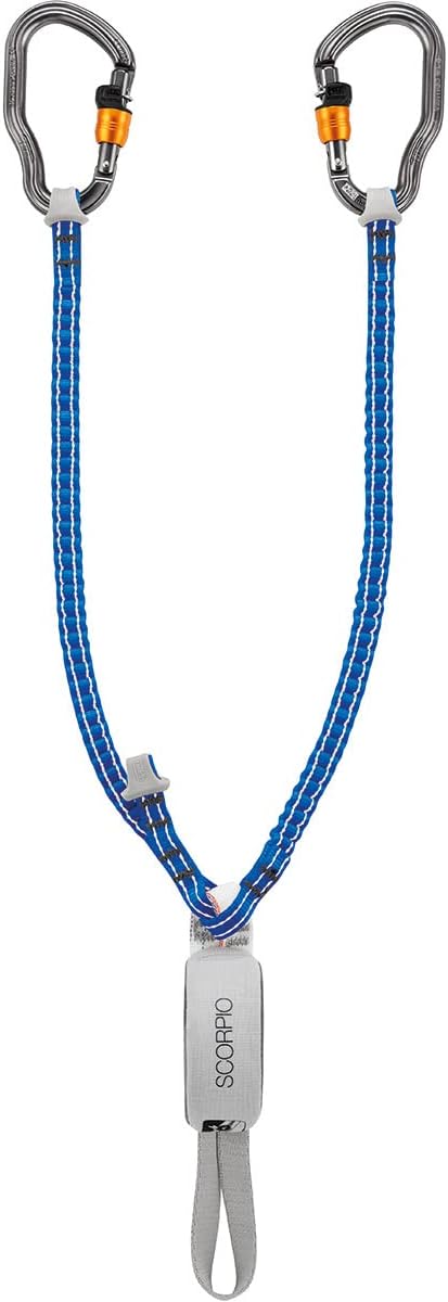 Petzl Scorpio Vertigo Lanyard Climbing Set, Multi, One Size