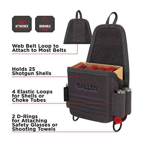 Allen Company Competitor Shotgun Shell Bag - Sporting Shell Bag for Clay, Trap or Skeet Shooting