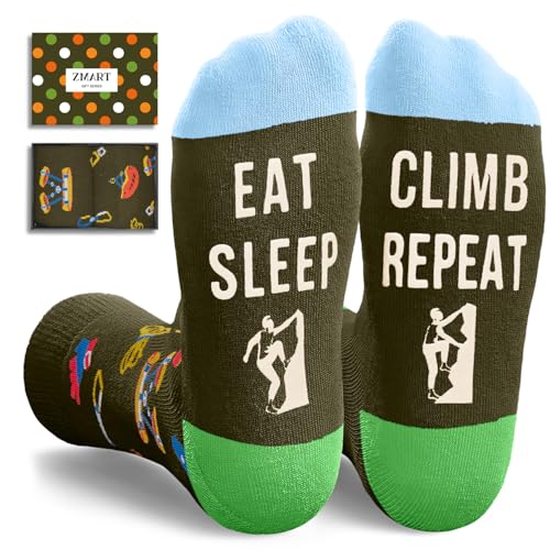 Zmart Sports Gifts for Men Women - Swim Climbing Yoga Gym Socks for Runner Skateboarder