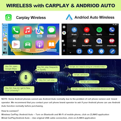 Pyniro 2G+64G Car Radio Stereo for Toyota Sienna 2011-2014 9 Inch Android 13 Head Unit Touchscreen with CarPlay Android Au...