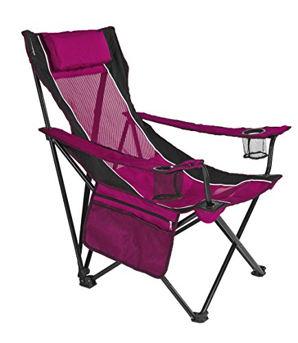 Kijaro Sling Folding Camping Chair - Enjoy The Outdoors in This Outdoor Chair with a Built-in Cup Holders and Side Organiz...