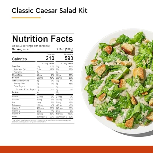 Taylor Farms Caesar Salad Kit 10oz