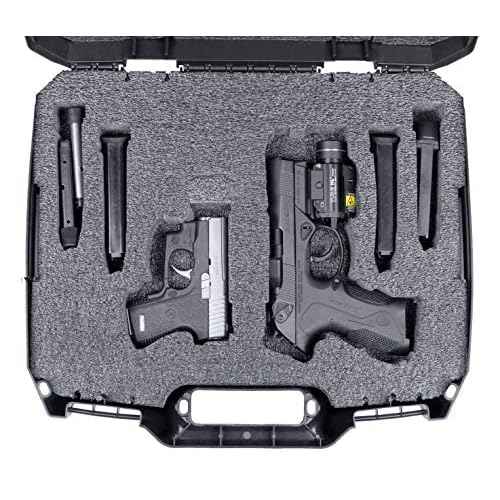 Case Club Pre-Cut 5 Pistol Carrying Case