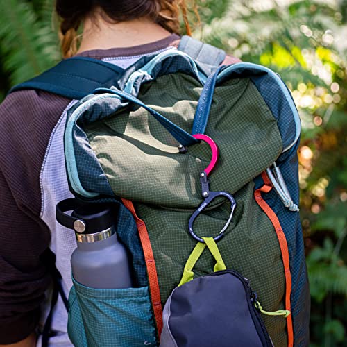 GEAR AID HEROCLIP (Small) Carabiner Gear Clip and Hook, for Hanging Bags, Purses, Lanterns, Strollers, Tools, Helmets, Wat...